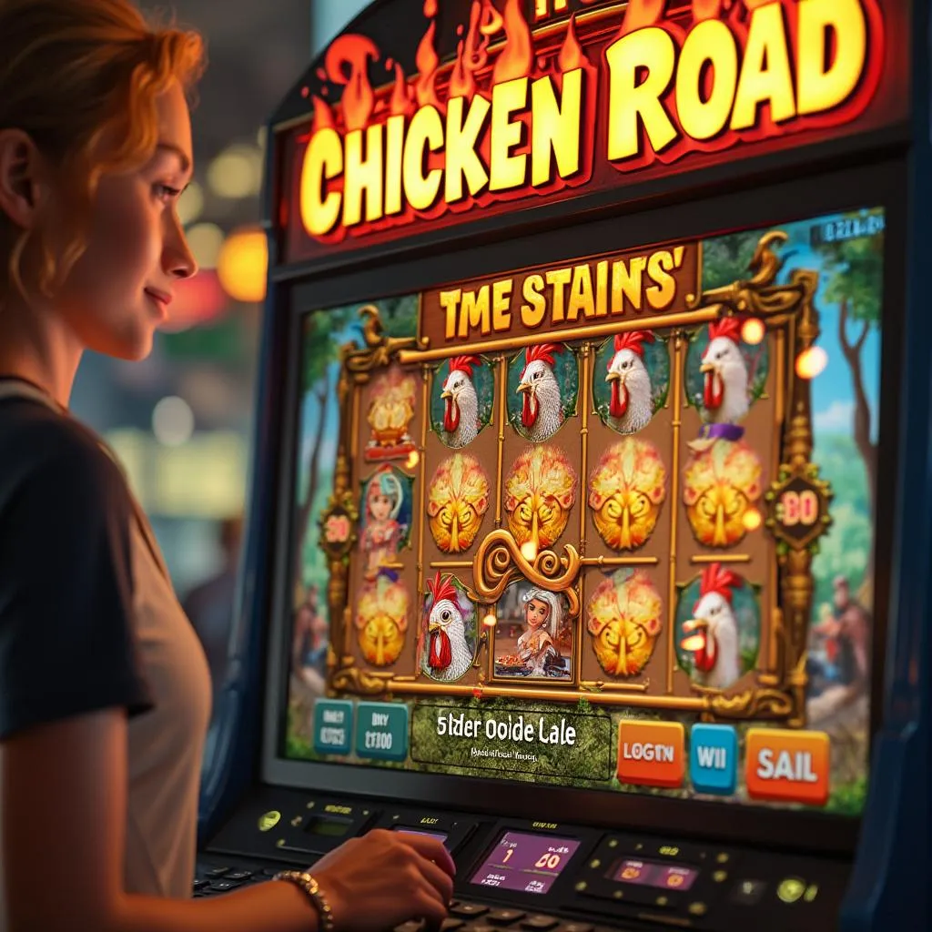 Výherný moment v hre Chicken Road