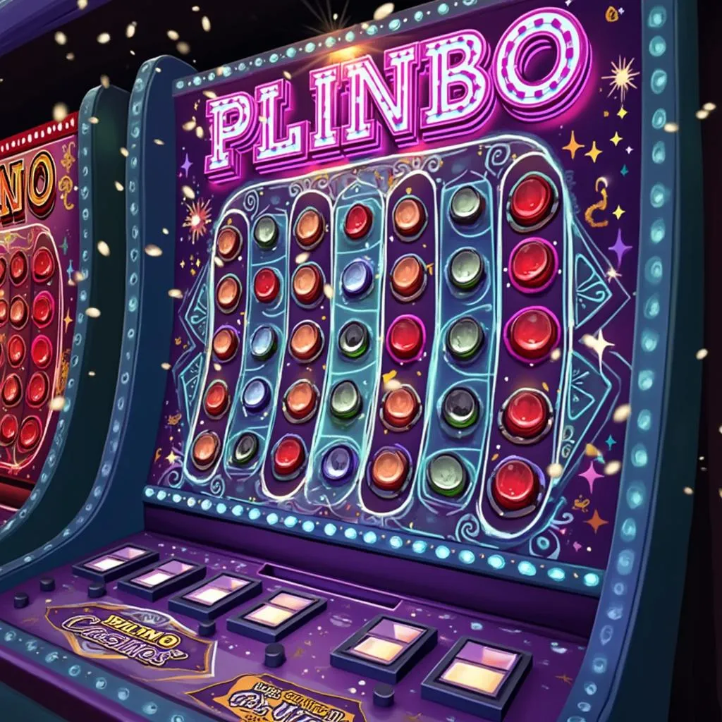 Ukážka hry Plinko