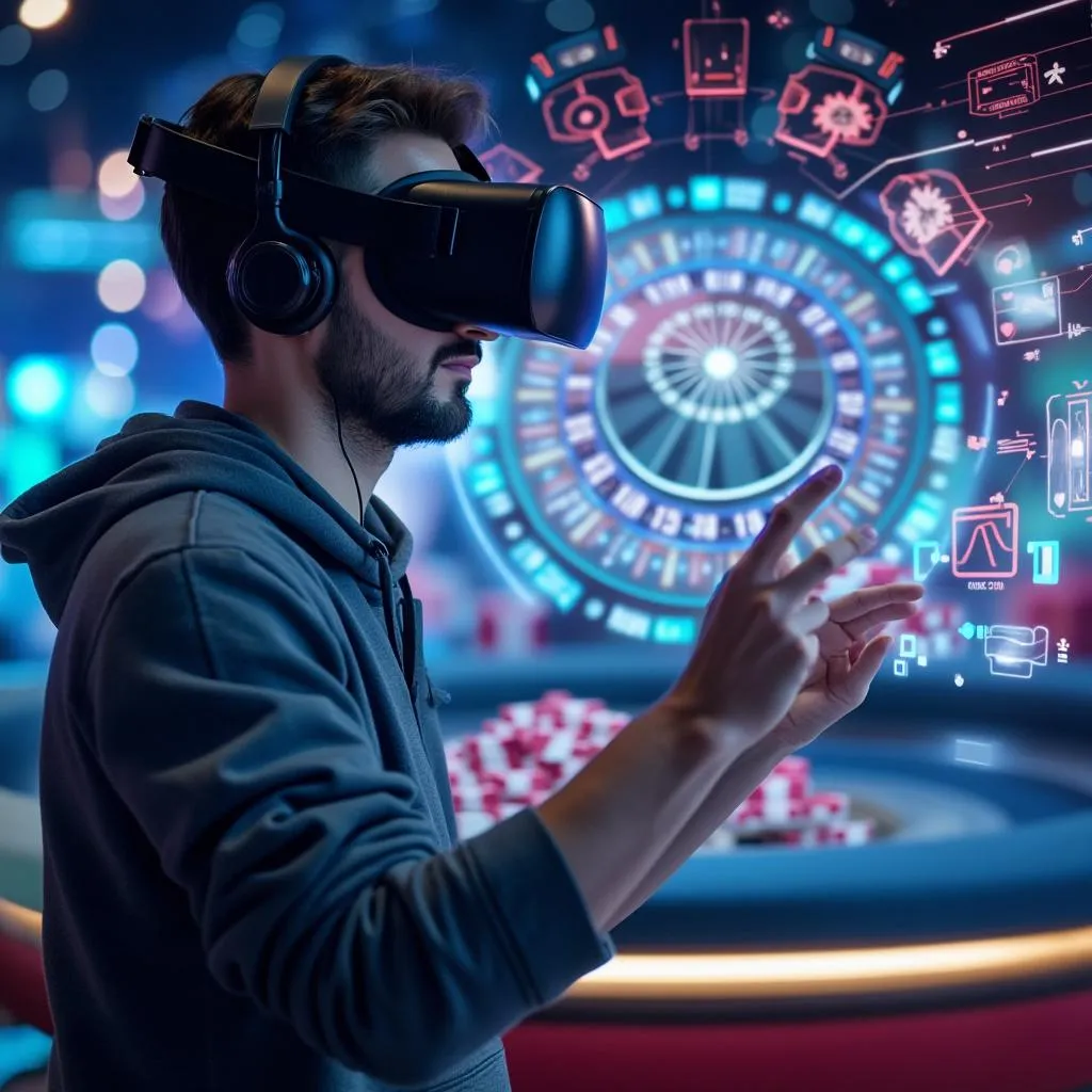Koncept VR kasína